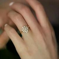 ราคา แหวนมุก ใหม่ [Xin Ning] เงินแท้ S925 ฝังเพชร สไตล์เรียบหรู ราคาไม่แพง หรูหราสูง ประณีต สวยงาม (1732232414873619111)