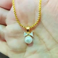 ราคา จี้เพชร จี้ทองไมครอน จี้ชุบทองคำแท้ ฝังเพชรสวิซ หุ้มทองคำแท้100% ไม่ลอก ไม่ดำ (1729740082577246359)