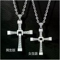 ราคา สร้อยคอ จี้เพชร ดีไซน์ Fast and Furious 7 สร้อยคอผู้ชาย สร้อยคอไม้กางเขนเพชร เงินแท้ S925 (1731947510062025283)