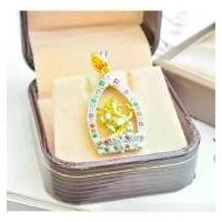 ราคา จี้เพชร จี้พระพิฆเนศ จี้ทองไมครอน จี้ชุบทองคำแท้ ฝังเพชรสวิซ หุ้มทองคำแท้100% ไม่ลอก ไม่ดำ ใส่ติดตัวได้ตลอด ขายดี (1731599725451183850)