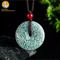 ราคา จี้หยก, หยกไต้หวันธรรมชาติ, การออกแบบแกะสลักโบราณ, สีน้ำสีฟ้า, การออกแบบหัวเข็มขัดนิรภัย (1730651832197614232)