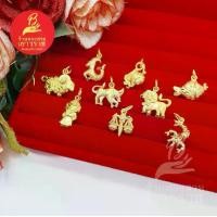 ราคา จี้ทอง 12 ราศี จี้ประจำปีเกิด จี้แฟชั่น จี้ทอง ใส่ในชีวิตประจำวัน ชุบทอง (1730595491148041108)