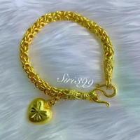 ราคา ข้อมือทองเคลือบแก้ว 1บ. ข้อมือทองปลอม สร้อยข้อมือทองชุบ ข้อมือทองชุบ กำไล ข้อมือ คลังสินค้า (1731950908388771538)