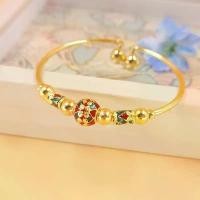 ราคา กำไลทอง มีเสียงกระดิ่ง กำไลข้อมือ เครื่องประดับ ทองชุบ 0464 สินค้าขายดี (1731931455709152625)