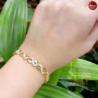 ราคา A30 สร้อยข้อมืออินฟินิตี้ ล้อมเพชร Infinity ตะขอ กำไลเสริมดวง กำไลมงคล งานทน ใส่สวย ไม่ลอก กำไลข้อมือ กำไลทอง กำไลเพชร คําแนะนําผลิตภัณฑ์ใหม่ของเดือนนี้ (1731019068568079238)