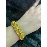 ราคา กำไลอินเดีย ขนาด free size กำไลทอง Golden bangle ❤️ (1731919020530108285)