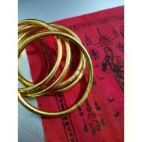 ราคา COD กำไลโชคลาภ ร่ำรวย งานเกรด A กำไลทองคำเปลว / ค้าขาย ความรัก กำไลยาง กำไลเรียบ ข้อต่อโลหะ กำไลทอง กำไลสีทอง Temple Thai Traditional Bracelets Bangle (1732282799814773241)