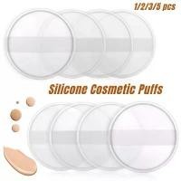 ราคา พัฟเครื่องสำอางซิลิโคน นุ่ม เกลี่ยเมคอัพ ฟองน้ำสำหรับรองพื้นชนิดน้ำ บีบีครีม พาวเวอร์พัฟ เหมาะสำหรับแต่งหน้า มีให้เลือก 1-5 ชิ้น อุปกรณ์แต่งหน้า beauty blender แปรง ลง คุชชั่น (1731702435740026721)