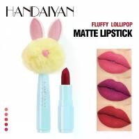 ราคา มินิ กระต่าย ตุ๊กตาหัว กำมะหยี่ แมตต์ ลิปสติก ลิปบาล์ม มี 5 สีให้เลือก (1730808935175129915)