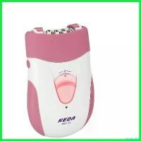 ราคา agonizshop ปัจจุบัน Keda เครื่องถอนขนไฟฟ้า เครื่องกำจัดขน ชาร์จไฟไร้สาย ใบมีดสแตนเลส Gently Gold Caress รุ่น KD-175 ( สีชมพู ) (1730625813297662277)