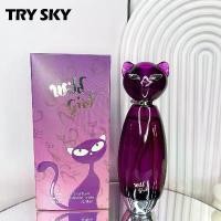 ราคา น้ำหอมผู้หญิง แมวม่วง ขวดสวยหรูหรา กลิ่นหวานสดชื่น 100ML (1729947399907674645)