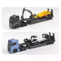 ราคา ยานพาหนะวิศวกรรม, รถบรรทุกขนส่ง Maisto สเกล 1:64, ชุด Volvo Scania Bobcat, โมเดลของเล่นรถจำลอง (1731497924995614231)