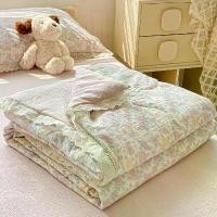 ราคา ชุดผ้านวมสปันจ์ฤดูร้อน, เส้นด้ายขนปุย, วัสดุผ้าฝ้ายเมฆ, สไตล์ลูกไม้แกน, ชุดสี่ชิ้น, ผ้าฝ้ายซัก, ผ้านวมเครื่องปรับอากาศ, ผ้านวมฤดูร้อนคูล, ลายดอกไม้ ที่ นอน ท็อปเปอร์ ครบ ชุด 10 ชิ้น (17316262541172097