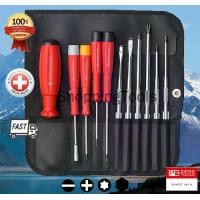 ราคา PB Swiss Tools ไขควงชุด งานอิเล็กทรอนิกส์ รุ่น PB 8220 *NEW VERSION (11 ตัว/ชุด) ของแท้ 100% (1731407667455100589)