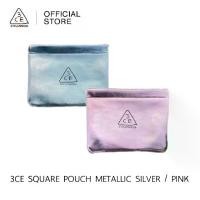 ราคา ส่วนลดสุดพิเศษ 3CE Square Pouch Metallic กระเป๋าอเนกประสงค์ ใส่เครื่องสำอางค์ ของใช้กระจุกกระจิก #ของแท้ PREMIUM GIFT (1731966534486427006)