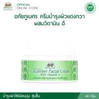 ราคา อภัยภูเบศร ครีมบำรุงผิวแตงกวาผสมวิตามินอี (1731587186784438132)