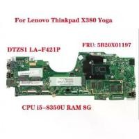ราคา เมนบอร์ดรุ่น LA-F421P, ร้อน, Thinkpad X380 Yoga แล็ปท็อป, พร้อม CPU i5-8350U, RAM 8G, FRU: 5B20X01197, 100% ทดสอบ (1731266324639943360)