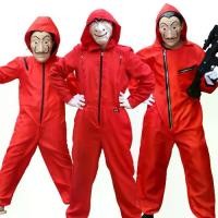 ราคา ชุดคอสเพลย์ Dali, NPN, สำหรับเด็กและผู้ใหญ่, เหมาะสำหรับผู้ชาย, คอสเพลย์ฮาโลวีน, ชุด Money Heisst, สไตล์ La de Papel iron man suit (1731186568446838360)