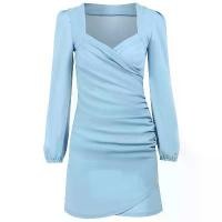 ราคา ชุดเดรสทรงสลิมฟิตจีบคอเหลี่ยม ฤดูใบไม้ผลิ Ins ไหล่บุนวมใหม่ กระโปรงบอดี้คอนแขนยาวหรูหรา ชุดกาล่าดินเนอร์แอนโทเนีย Anna Dress แอนนาเดรส ผ้าซาร่าเนื้อหนา ชุดนางนพมาศชุดไทยแฟรี่ ชุดรวงข้าว แอนโนเนีย (172