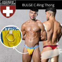 ราคา กางเกงในชายเซ็กซี่ บ็อกเซอร์ Andrew Christian รุ่น BULGE C-Ring Thong ที่นิยมมากที่สุด clothing man ผู้ชาย Cotton กางเกงชั้นในของผู้ชาย บ ๊ อก เ ซ อ ร ์ ข อ ง ผ ู ้ ช า ย (1731555569413491139)