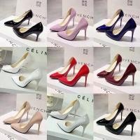 ราคา รองเท้าส้นสูง รองเท้าผู้หญิง นักเรียนหญิง 2023 สไตล์เกาหลี มาใหม่ ปลายแหลม กริช อเนกประสงค์ ทรงตื้น น้ำหนักเบา สำหรับผู้หญิง christian louboutin (1731348405362787955)