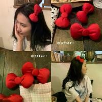 ราคา กิ๊บติดผมโบว์แดงหวาน "ขนาดใหญ่พิเศษ" กิ๊บติดผมผู้หญิงสีแดง เหมาะสำหรับหน้าม้าสาว กิ๊บข้างกิ๊บติดผมหัก [ผู้คนคะแนน 9421] กิ๊ฟช็อป christian veil (1731571022087161750)