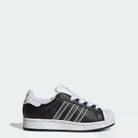 ราคา adidas ไลฟ์สไตล์ รองเท้าสำหรับเด็ก Superstar II เด็ก สีดำ JQ0314 (1731642417752737555)