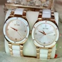 ราคา ( มีหลายสี) นาฬิกา sk-time เซรามิค ปัดกลมใหญ่รุ่นใหม่ ข้อมือ (1731842805678180753)