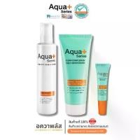 ราคา Aqua+ Series Skin Soothing Milky Wash 175 ml & Clear Complexion Daily Moisturizer 50 ml & Daily Clear Defense 7 g (1731832121126716714)