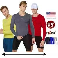 ราคา ขายร้อน Boost skin ชาย/เสื้อรัดกล้ามเนื้อ กันUV 99% (คอกลม) FIXME (1732311668461570507)