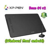 ราคา เมาส์ปากกา XP-Pen Deco01 v2 (Windows/Mac/android) 10x6.25 นิ้ว รับประกัน 2 ปี (1729579066108184988)