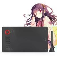 ราคา แท็บเล็ตวาดภาพดิจิตอล VEIKK A15Pro พร้อมปากกากราฟิก 10 x 6 นิ้ว คีย์ลัด 12 ปุ่มและปุ่มหมุนคลิก 1 ปุ่ม รองรับฟังก์ชั่นยก เหมาะสำหรับ MAC/Win/Linux/OS Android (สีแดง) (1731895830374024831)