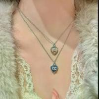 ราคา สร้อยคอ Chanel คลาสสิก, ดีไซน์คู่ซีดี, สำหรับผู้หญิง, สไตล์วินเทจ, ปลอกคอหัวใจ, โซ่กระดูกไหปลาร้า, โชคเกอร์มุก, คุณภาพระดับไฮเอนด์, การออกแบบที่ดี, โซ่เสื้อกันหนาว, 25650225 (1731599923594626339)