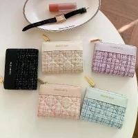 ราคา Halo studio พร้อมส่งกระเป๋าสตางค์ใบสั้นสไตล์ Chanel ขนาดเล็กใหม่ กระเป๋าสตางค์ผู้หญิงใบสั้นปักเพชรระดับไฮเอนด์ (1731491258078103444)