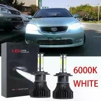 ราคา ไฟหน้า/ชุด, สำหรับ Toyota VIOS NCP42 (2003-2007), LED H4 สว่าง, หลอดไฟสีขาว 6000k, พลังงาน 12-32V, 2-chi (1731460444084208904)