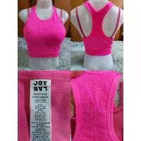ราคา #สปอร์ตบรา ผ้าทอ สีชมพูสะท้อนแสง#ใส่วิ่งใส่ออกกำลังกาย#JOY LAB SIZE XL อก 38-40" ขายดีประจำเดือนนี้ (1731853322015770547)