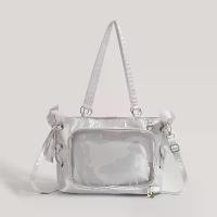 ราคา Victoria กระเป๋าปวด, ใหม่, พร้อมชั้นปัญหาภายนอก, วัสดุพีวีซีโปร่งใส, กระเป๋าถือแฟชั่น, กระเป๋าสะพายไหล่และกระเป๋าสะพายข้าง (1732000816261007976)
