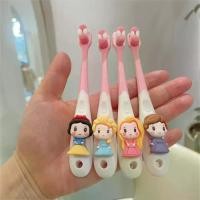 ราคา แปรงสีฟันเด็ก ดีไซน์เจ้าหญิงสีชมพู ขนแปรงนุ่ม ด้ามจับกันลื่น เหมาะสำหรับเด็กผู้หญิงและทารก ทำความสะอาดฟัน แปรงสีฟันสำหรับเด็ก (1732191526758157272)