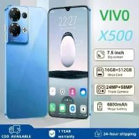 ราคา โทรศัพท์รุ่น VIV0+5G 7.5 นิ้ว โทรศัพท์มือถือ รองรับ2ซิม Smartphone 4G/5G แรม16GB รอม512GB มือถือ Android12.0 โทรศัพท์ถูกๆ Mobile phone มือถือ ส่งฟรี มือถือราคาถูกๆ โทรศัพท์สำห รั (1731568647108724530)
