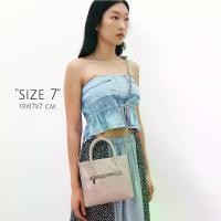 ราคา [VISSY] Vissy Croc 7 กระเป๋าสะพาย สาย 2 แบบ PU Leather หนังเทียม (1729638719870044958)