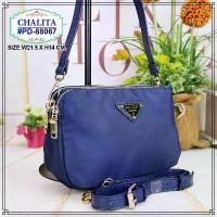ราคา กระเป๋าสะพายสายยาว มี 2 สาย รุ่น PD-88067 ยี่ห้อ CHALITA #มีเก็บปลายทาง #กระเป๋าสะพาย COD (1731964105520809692)