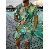 ราคา กอล์ฟ เสื้อโปโลผู้ชาย ชุดฤดูร้อน ไล่โทนสี 2 ชิ้น แขนสั้น สีดำ กางเกงขาสั้น ชุดวอร์ม ชุดชายหาดลำลอง (1731863946012296729)