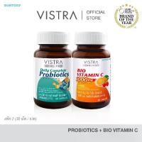 ราคา Special Set : Vistra Vital-Pro Daiy Complete Probiotics (30 caps) - วิสทร้า ไวเทิล-โปร เดลี่ คอมพลีท โพรไอโอติกส์ 30 เม็ด & VISTRA IMU-PRO Bio Vitamin C 1000mg - วิสทร้า ไอมู-โปร (1732252299416406740)