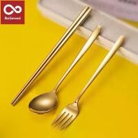 ราคา 【YTL】ช้อนส้อม ช้อนส้อมเกาหลีสแตนเลส สีเงิน สีทอง ช้อน ช่อนส้อมเกาหลี ชุดช้อนส้อม ช้อนทองเกาหลี Spoon and Fork ช้อนส้อมเกาหลี ส้อมเกาหลี ส้อมช้อนส้อมเกาหลี Cutlery Flatware Sets (1730680197305174741)