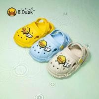 ราคา FD B. Duck Little Yellow Duck Children's Shoes Children's Slippers Spring Boys' Hole Shoes Indoor Boys' Cool Slippers Anti slip รองเท้าแตะชาย (1731859794766300227)