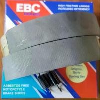 ราคา ผ้าเบรค EBC Brakes /ดรัมหลัง PCX 150 , Click 125, Click150, Click 160 std , Lead125, Scoopy-I , Scoopy shoes brake (1731758770203363119)