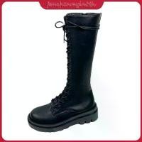 ราคา รองเท้าบูทผู้หญิง พลัสไซส์ (35-43) สไตล์อังกฤษ แฟชั่น รองเท้าบูทยาวอัศวิน แฟชั่นเกาหลี รองเท้าบูทมาร์ติน รองเท้าบูทลูกไม้ขึ้น รองเท้าบูทมอเตอร์ไซค์สูง รองเท้าบูทเข่าสีดำ รองเท้าบ (1731603432429880771)