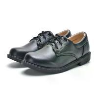 ราคา รองเท้านักเรียนชายแบบผูกเชือก นักศึกษาชาย เป็นรองเท้าหนังสีดำ คุณภาพดี School Shoes For Boys 27-45 (1731642751066539892)
