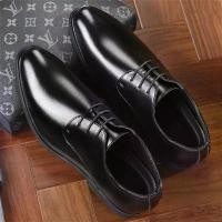 ราคา 【COD】 Formal Shoes PU รองเท้าหนังชาย รองเท้าทำงาน รองเท้าทางการรองเท้าหนัง รองเท้าธุรกิจ สไตล์เกาหลี รองเท้าผู้ชาย (1731825533492037072)