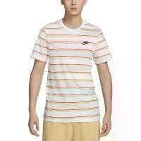 ราคา เสื้อยืด ผู้ชาย Nike Men's Sportswear Stripe Tee [ลิขสิทธิ์แท้ NIKE ป้ายไทย][รหัส : DZ2986 100 ] (1731001025101859151)